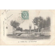 Cuers (Var) Le Grand Pont - vers 1900